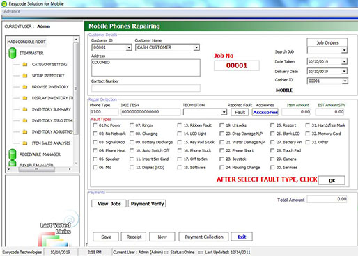 easycode mobile repairing
